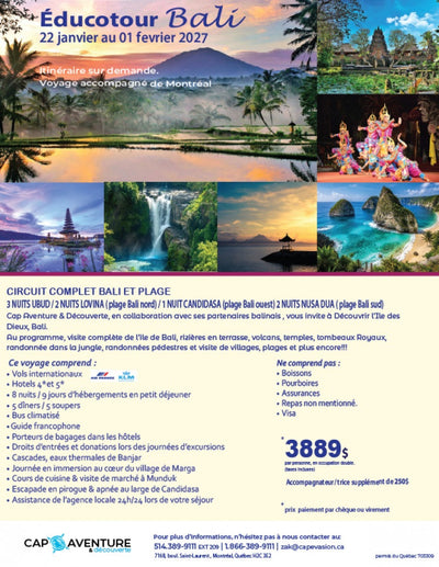 BALI AGENT FAM January 2027